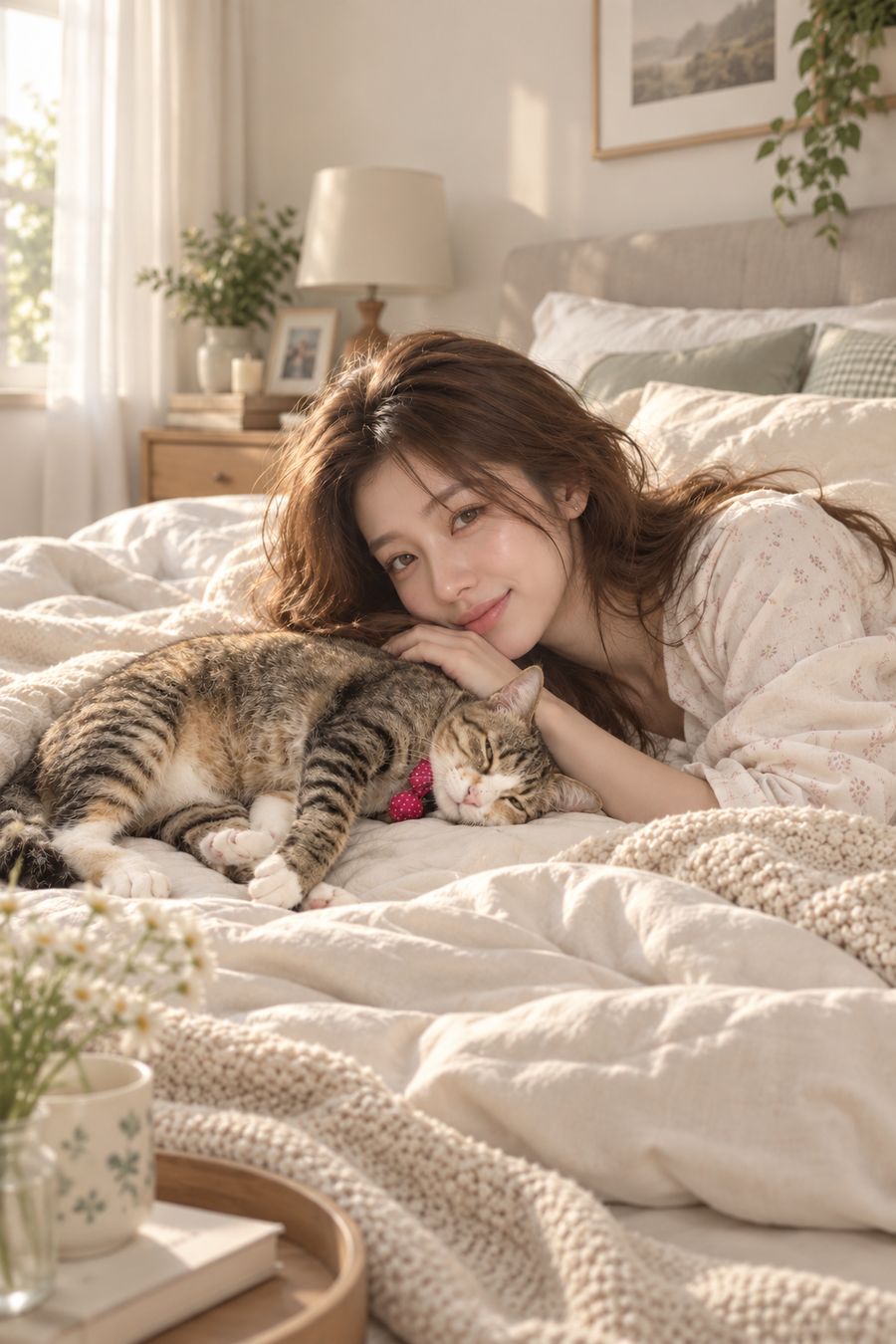 Still in bed