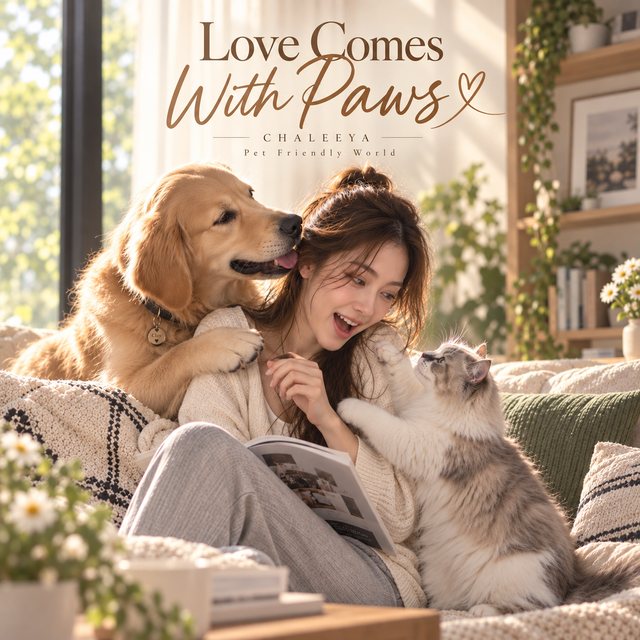 Love Comes With Paws cover
